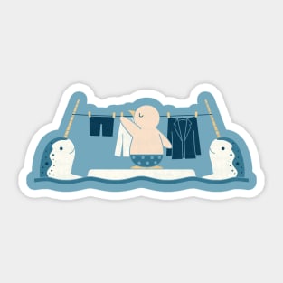 Laundry Day Sticker